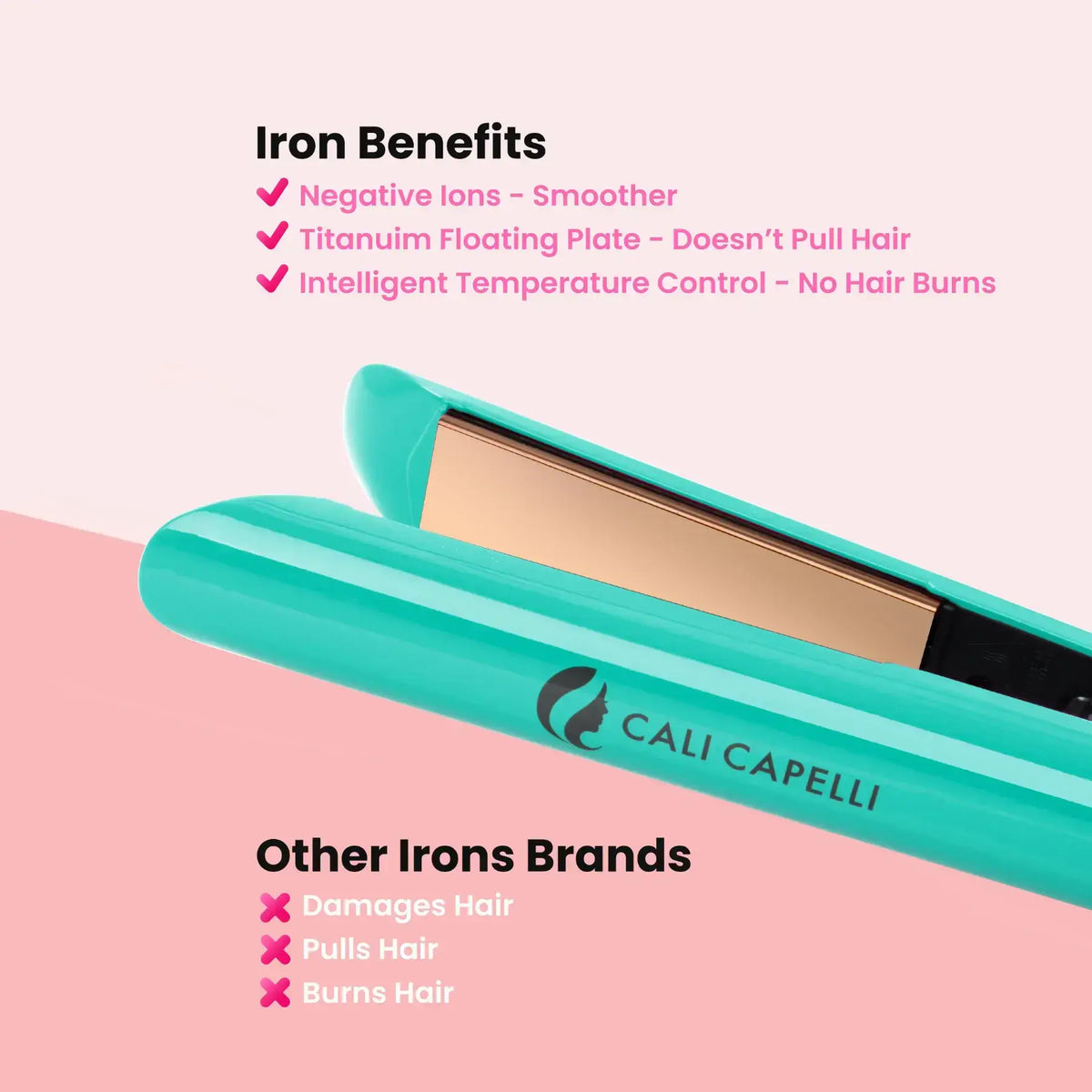 Pro-Series 1" Titanium Straightener, Mint