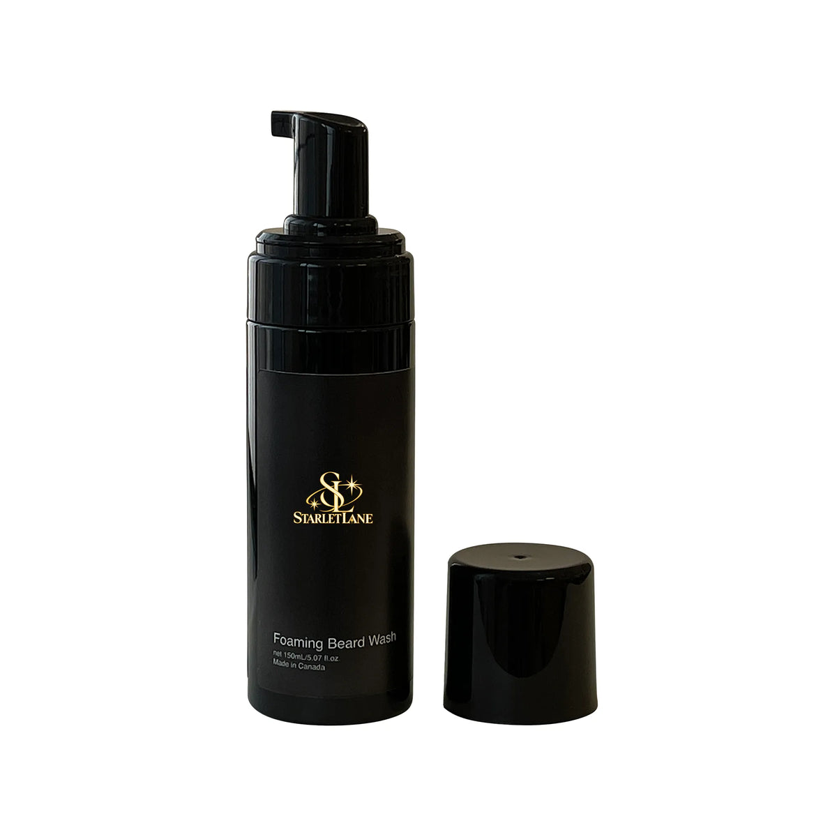Foaming beard wash