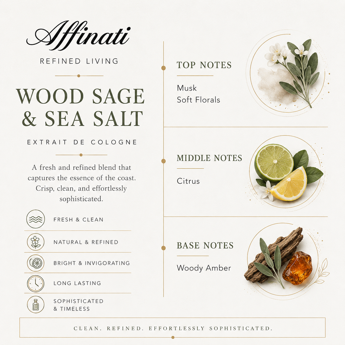 Coastal Sage Cologne, 100 ml