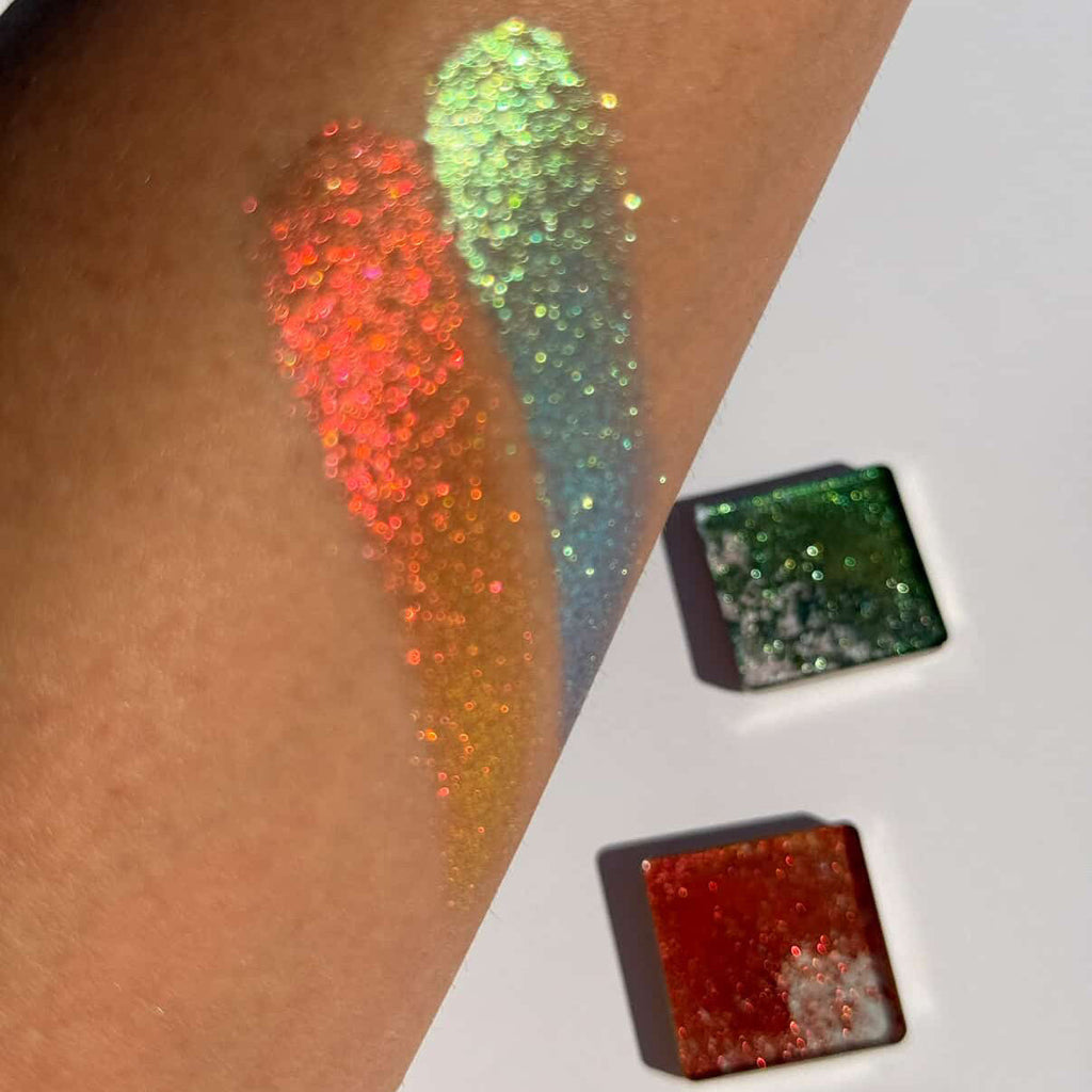 Festive Elegance Multichrome Split Pan Singles