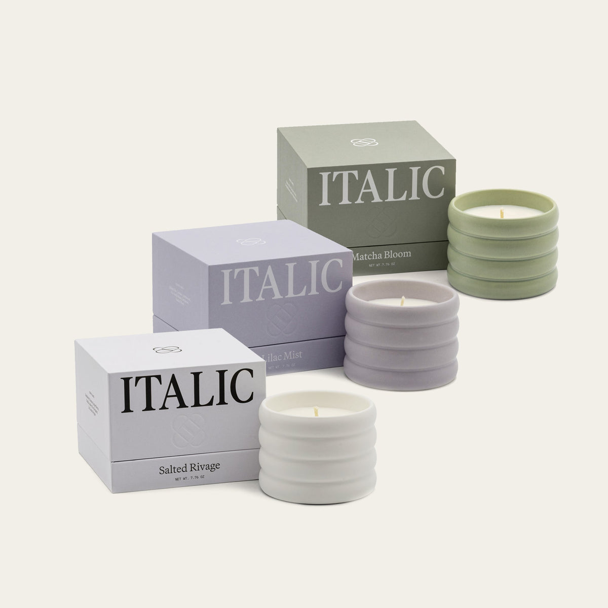 Italic Ceramic Soy Candle