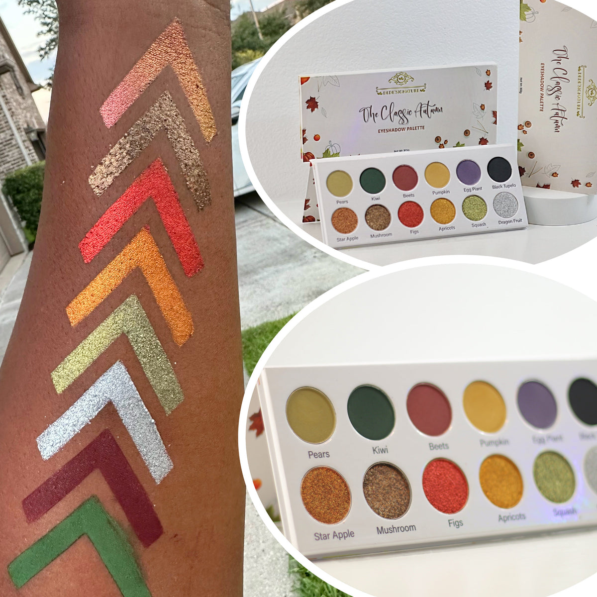 Classic Autumn Eyeshadow Palette