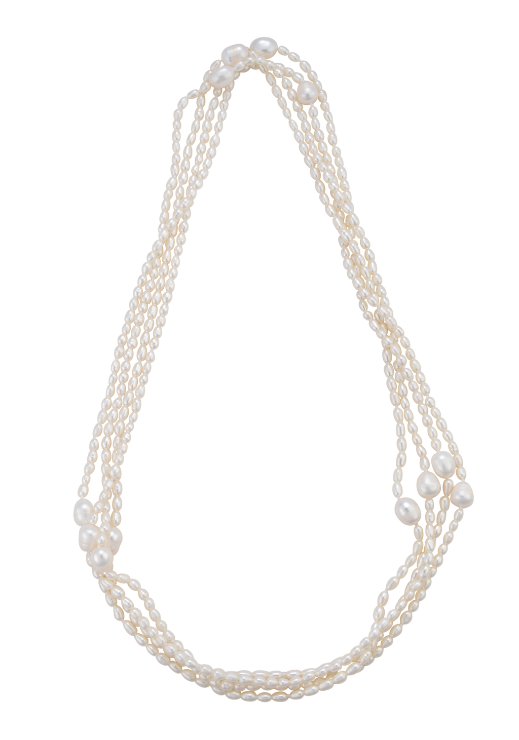 90" Freshwater Pearl Rope Necklace