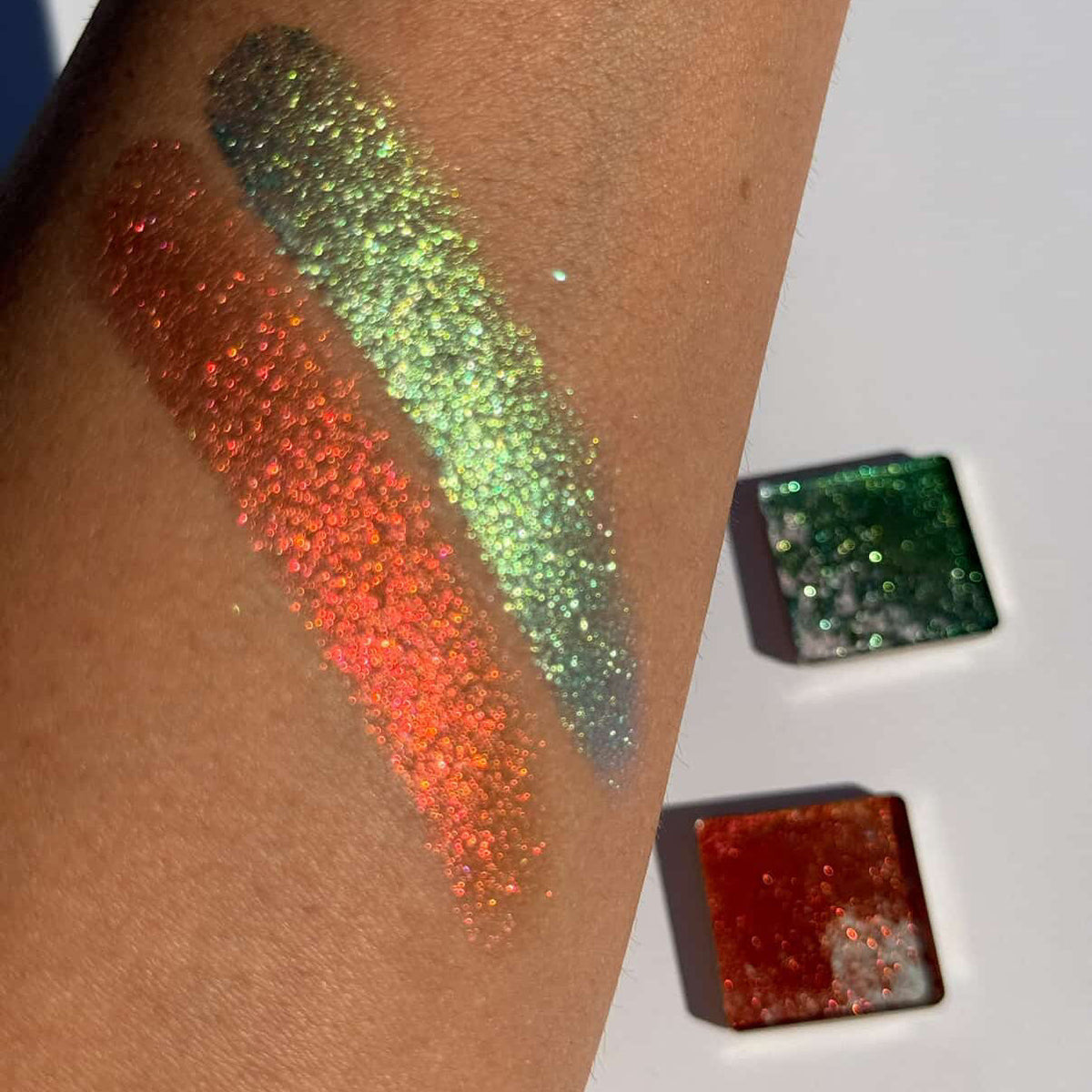 Festive Elegance Multichrome Split Pan Singles