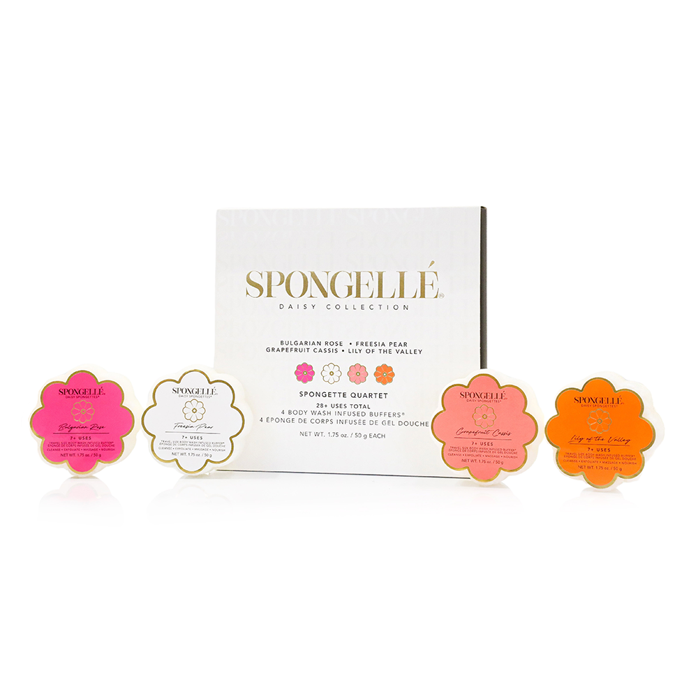Spongellé Spongette Quartet Gift Set