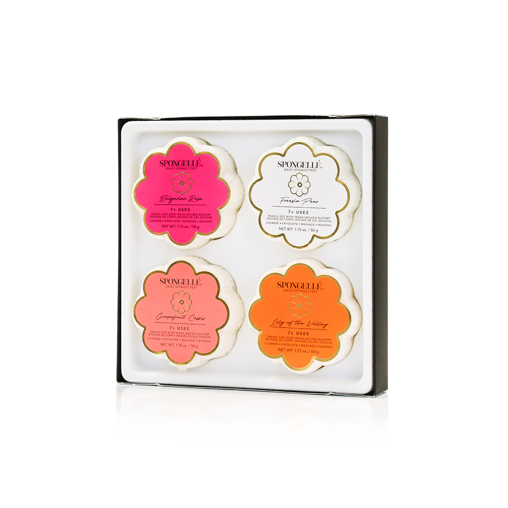 Spongellé Spongette Quartet Gift Set