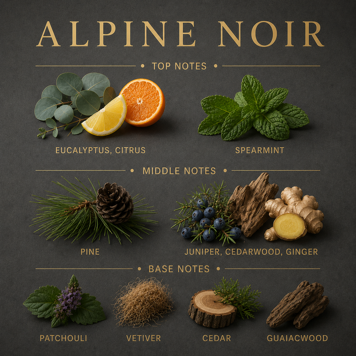 Alpine Noir Cologne, 100 ml