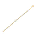 14K Yellow Gold Ice Barrel Chain, 2.7 mm