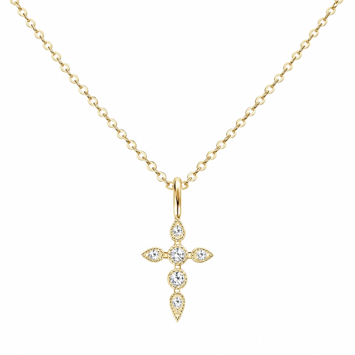 Ada Cross Necklace