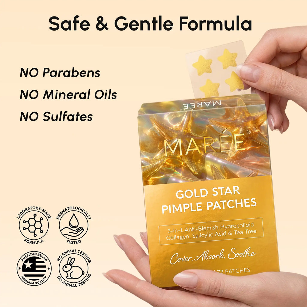 Gold Star Blemish Patches