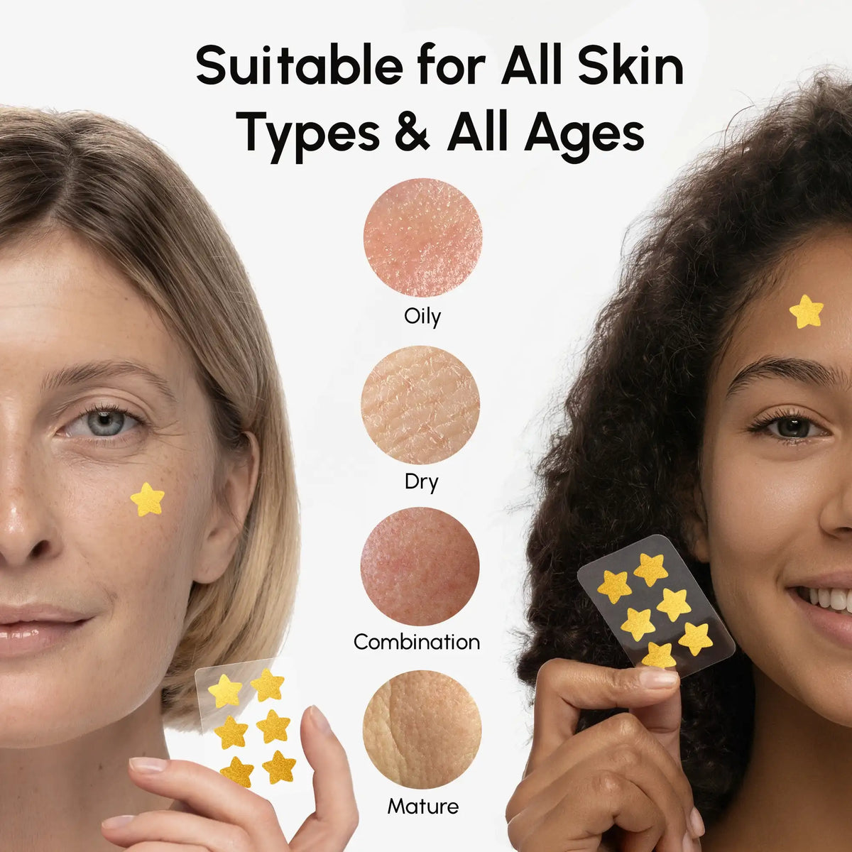 Gold Star Blemish Patches