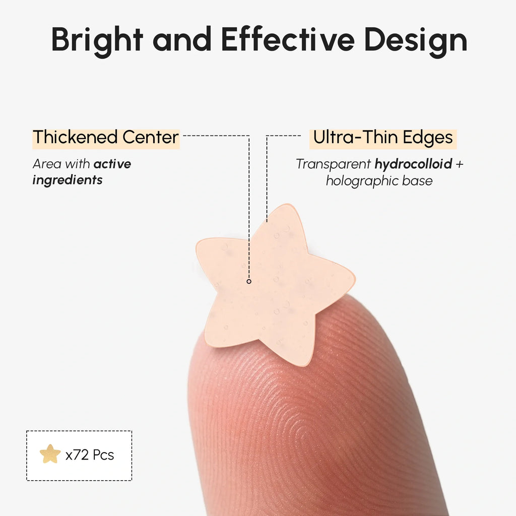 Gold Star Blemish Patches
