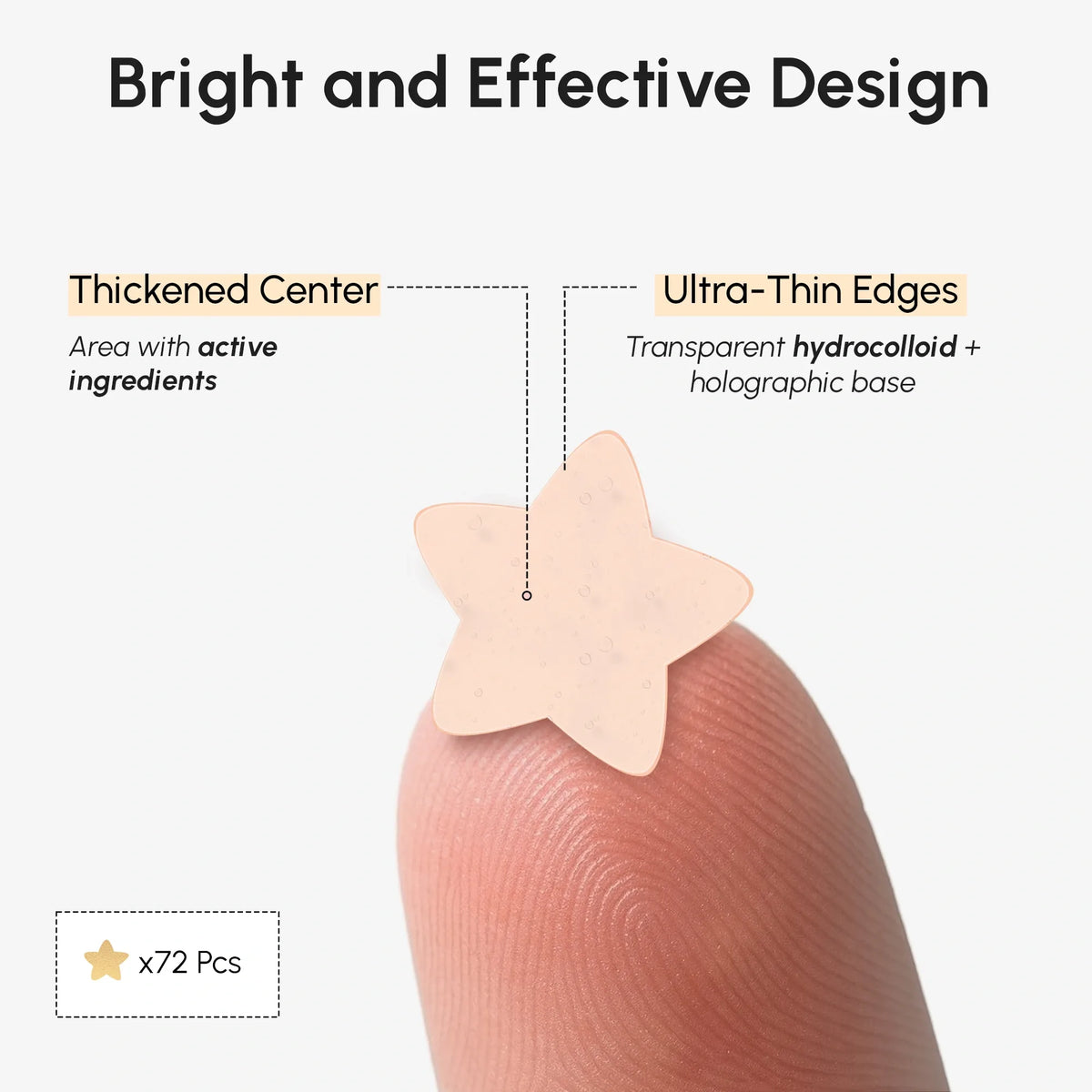 Gold Star Blemish Patches