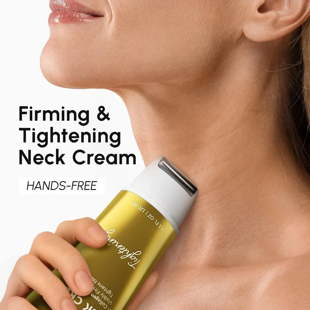 Collagen Neck Firming Cream with Roller