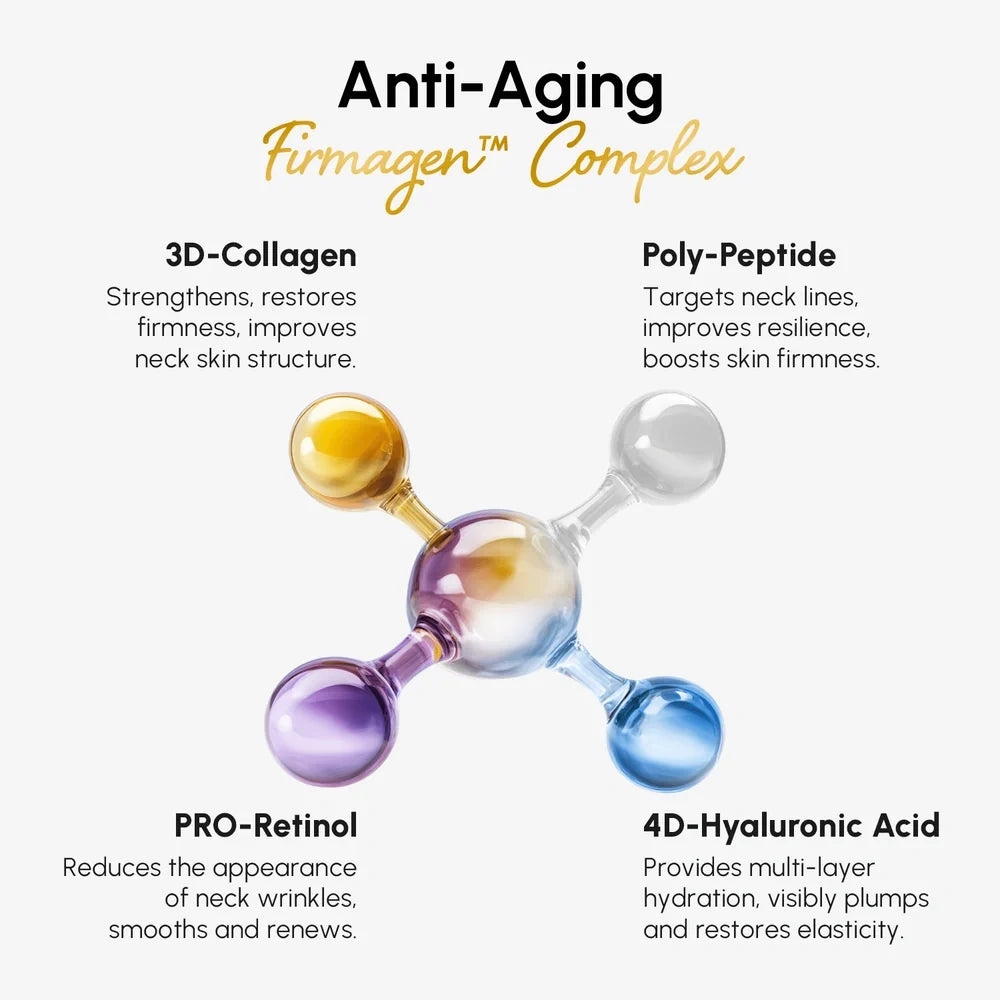 Collagen Neck Firming Cream with Roller