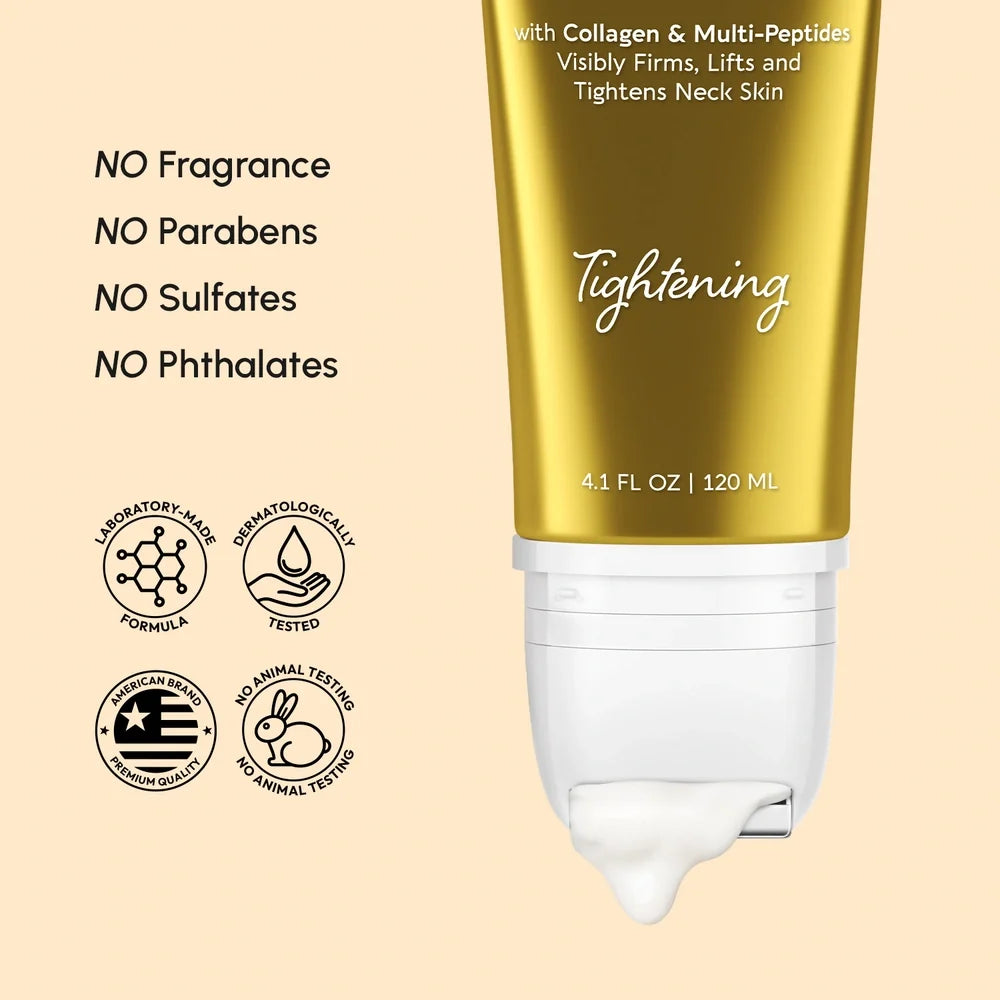 Collagen Neck Firming Cream with Roller