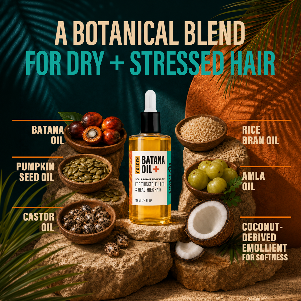 Golden Batana Hair & Scalp Oil