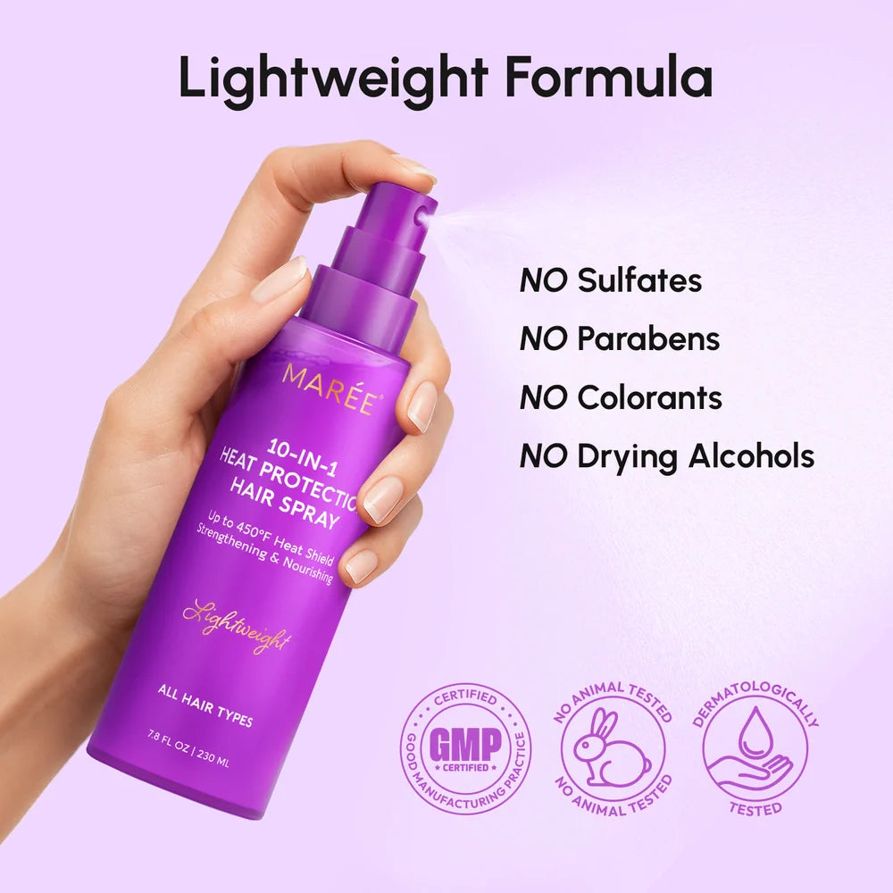 10-in-1 Heat Protection Hair Spray