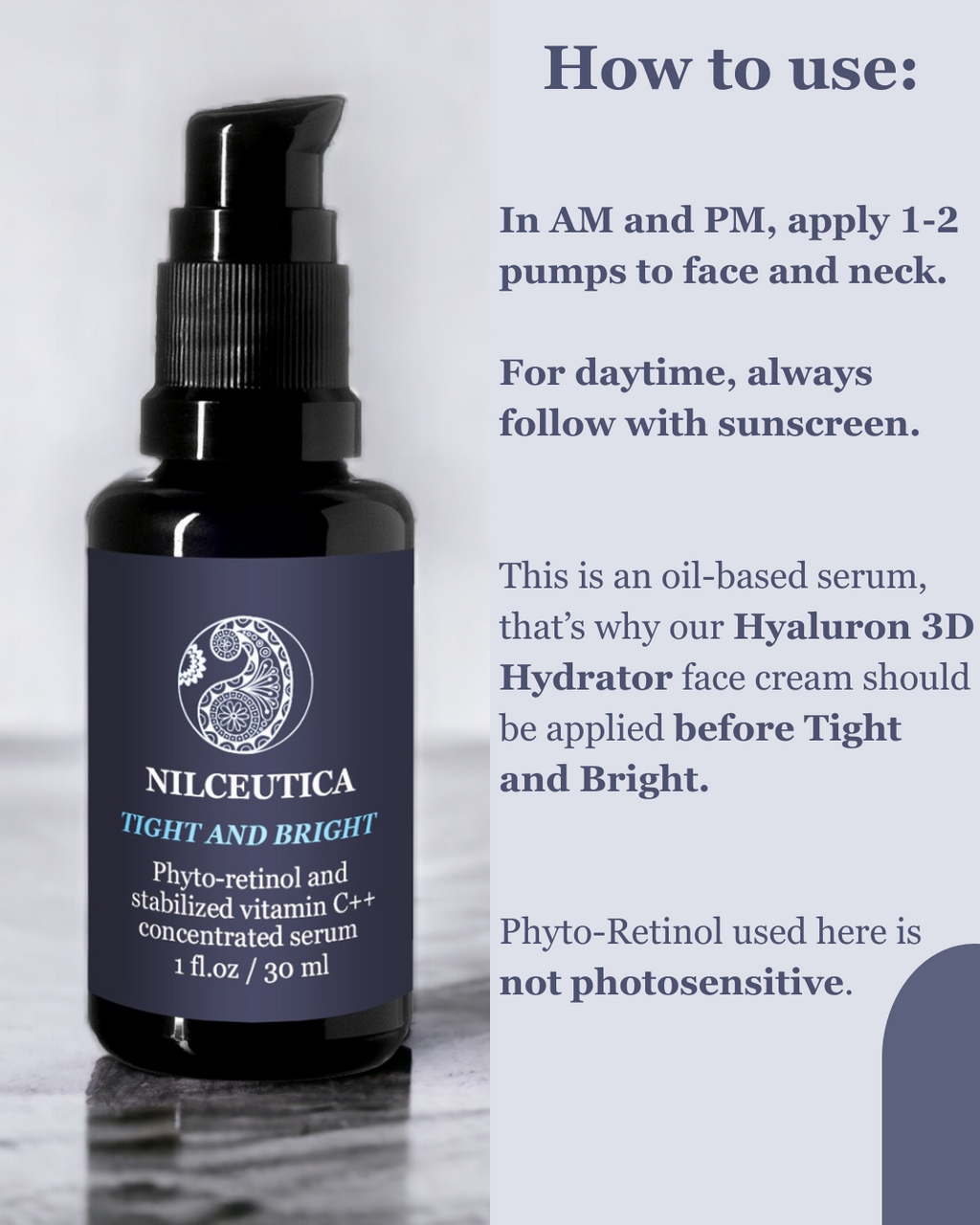 Tight & Bright Retinol + Vitamin C Serum