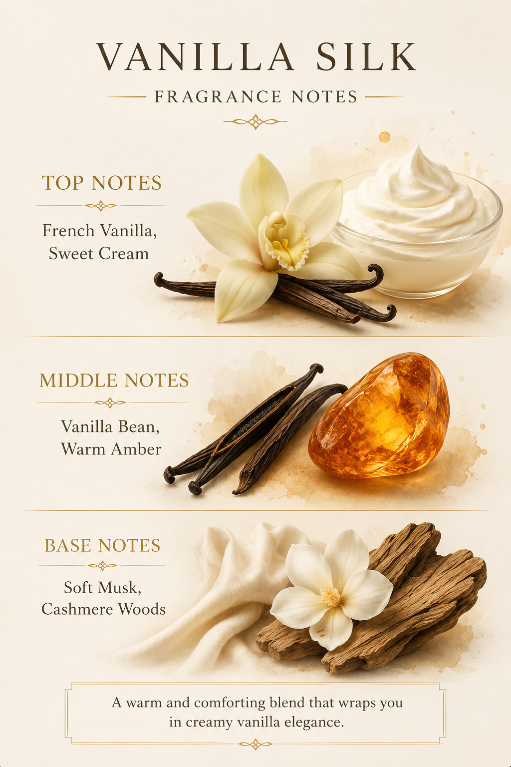 Vanilla Silk Perfume, 100 ml
