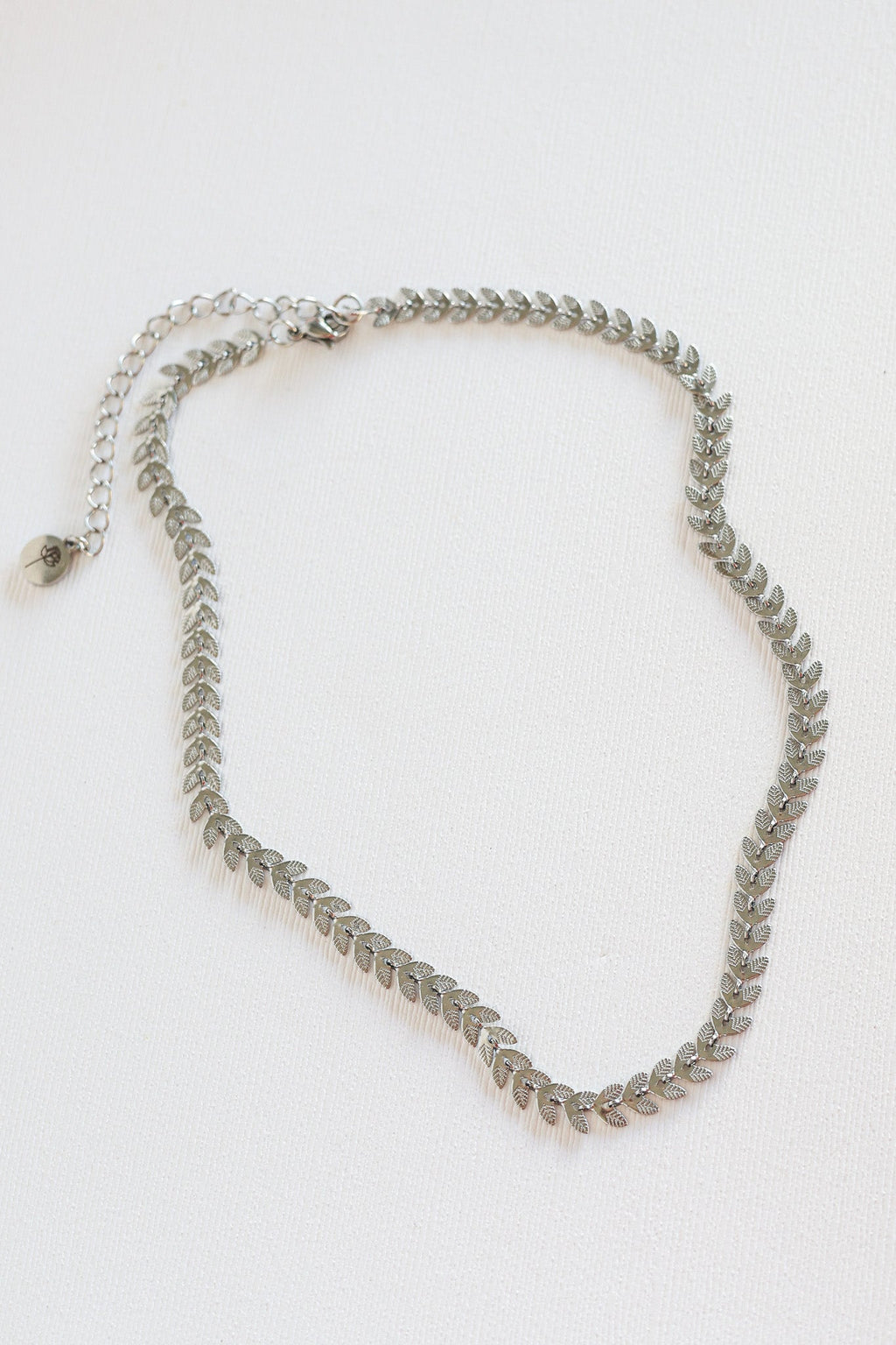 Persephone Leaf Chain Necklace