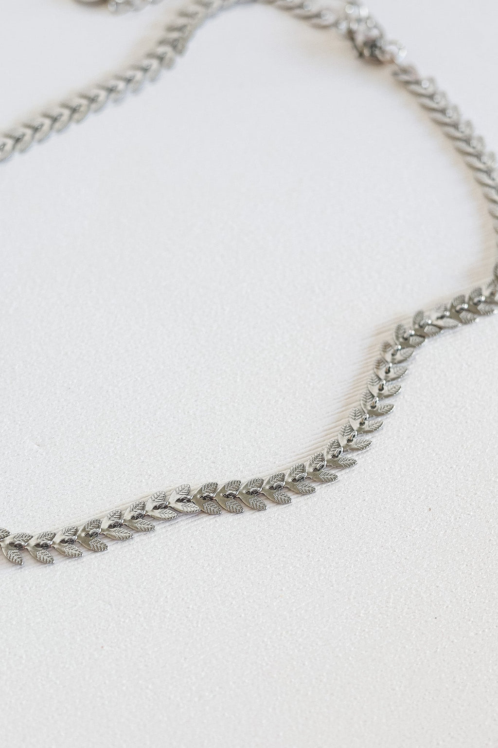 Persephone Leaf Chain Necklace