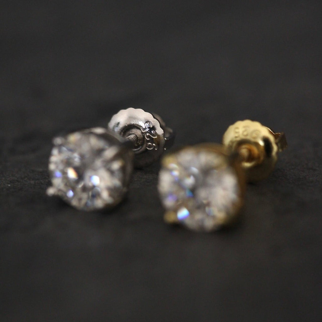 Moissanite Stud Earrings