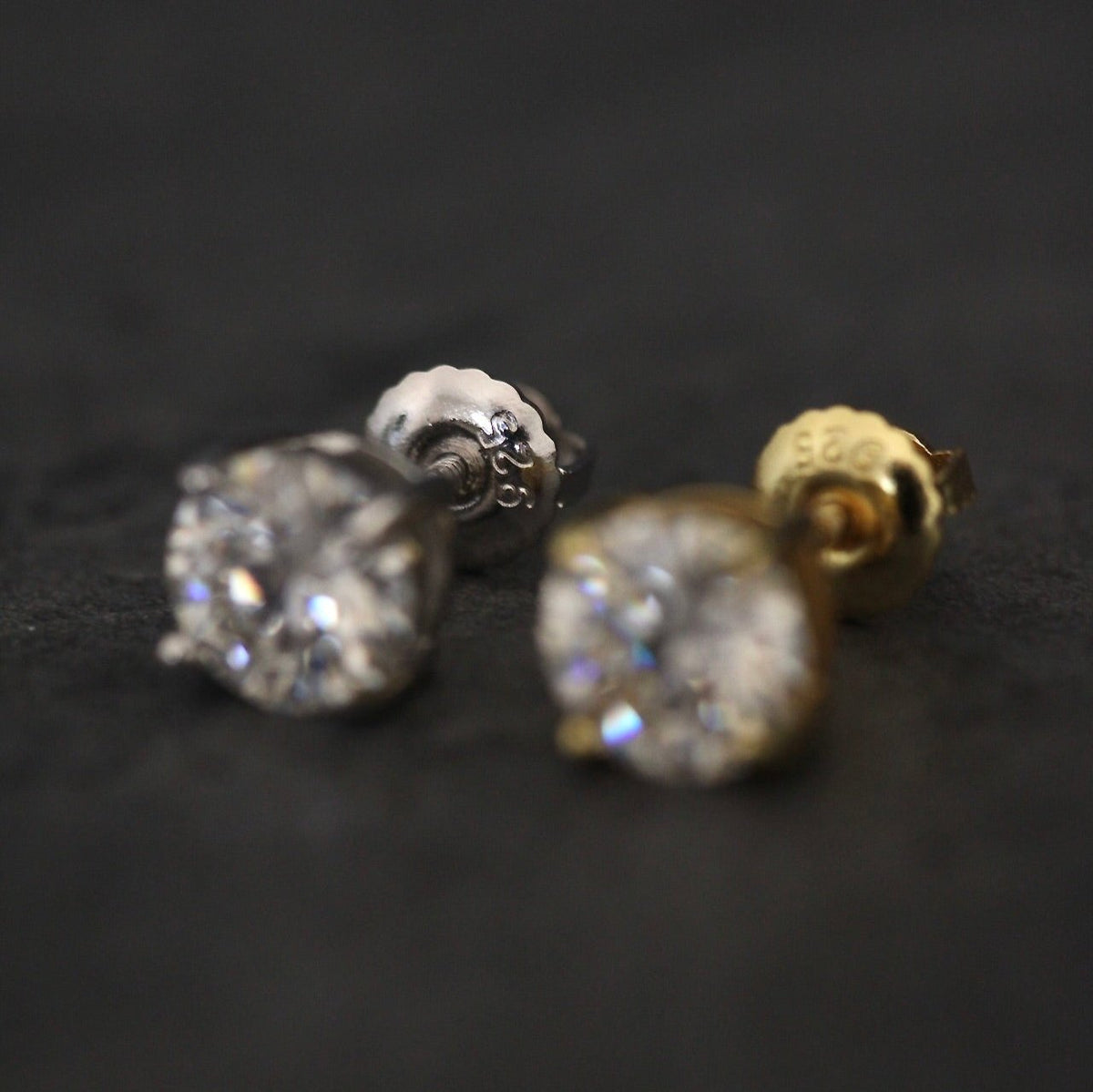 Moissanite Stud Earrings