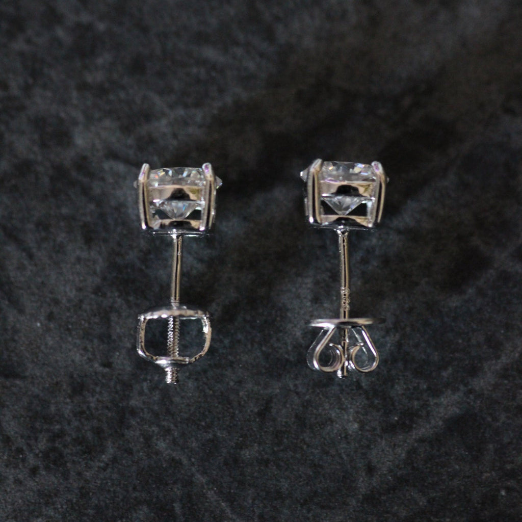 Moissanite Stud Earrings