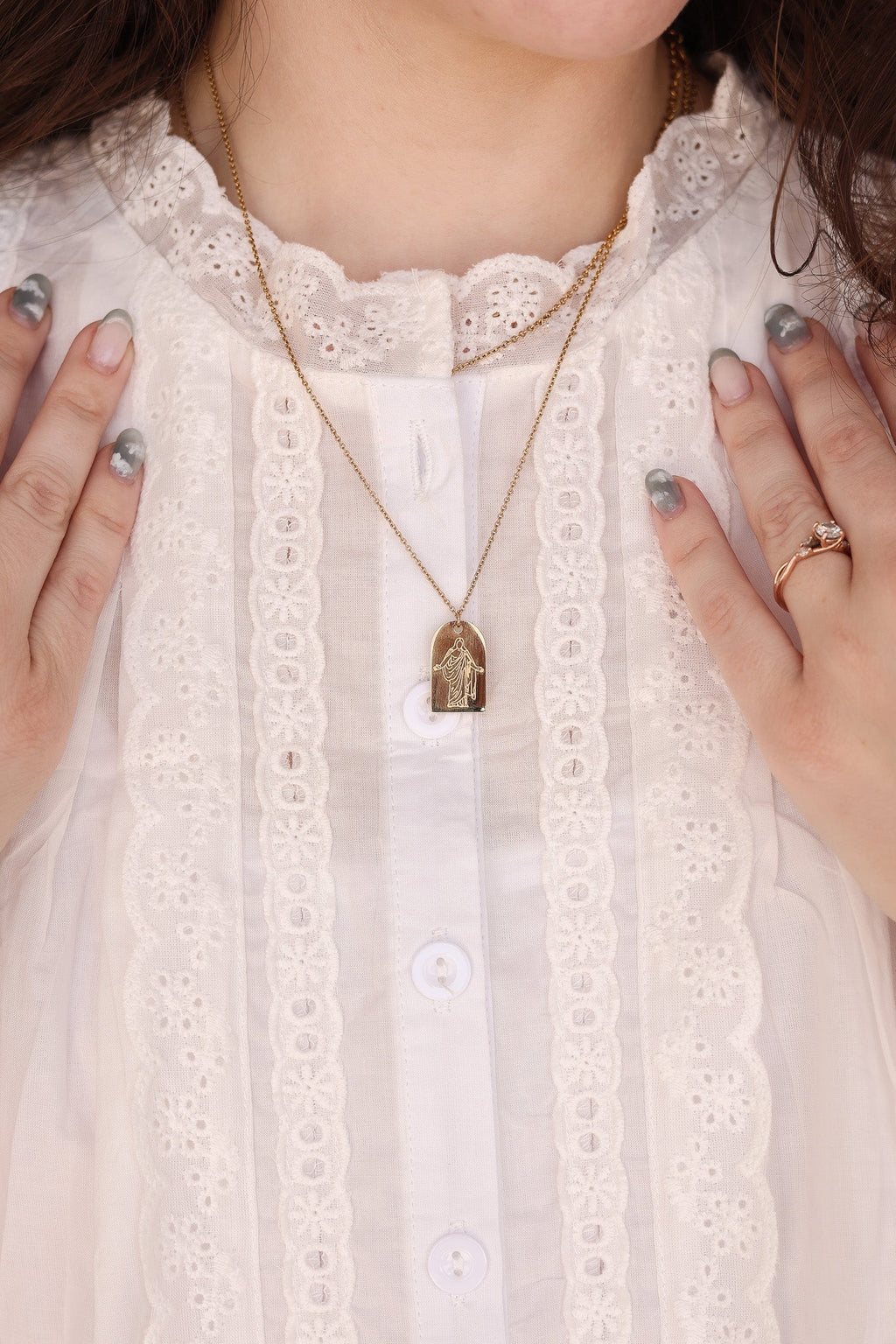 Christus Pendant Necklace
