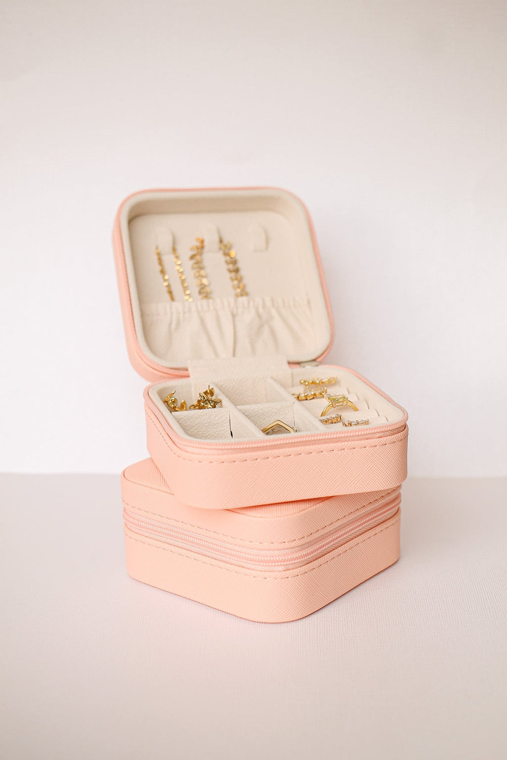 Jewelry Travel Case, Peach