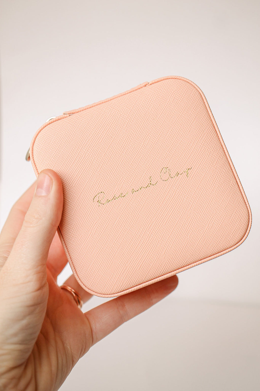 Jewelry Travel Case, Peach