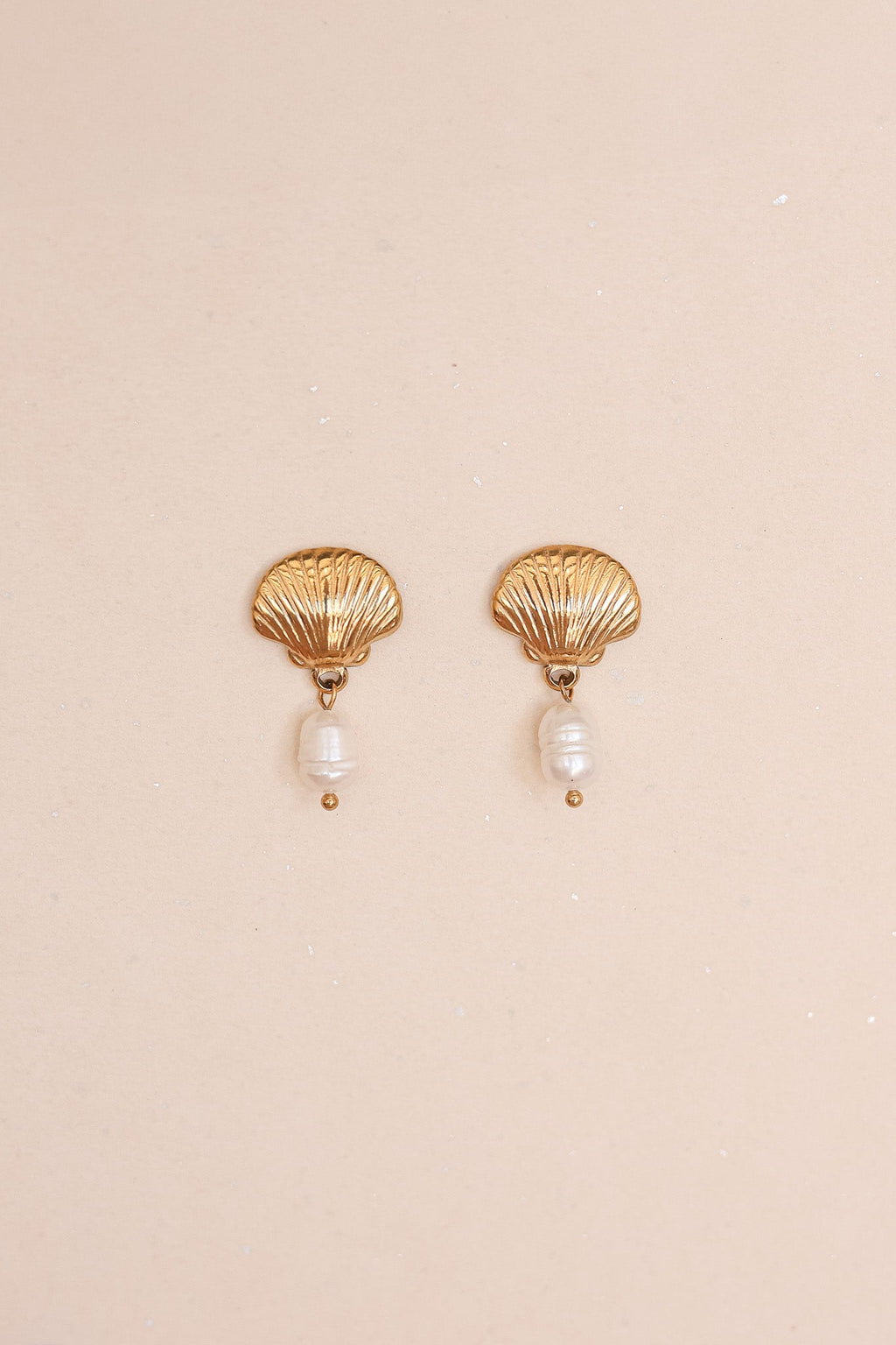 Marina Pearl & Seashell Earrings