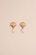 Marina Pearl & Seashell Earrings