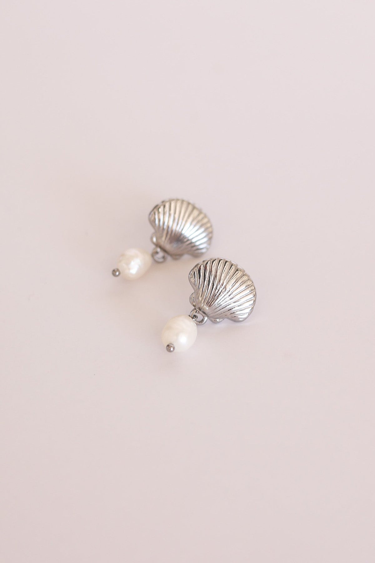Marina Pearl & Seashell Earrings