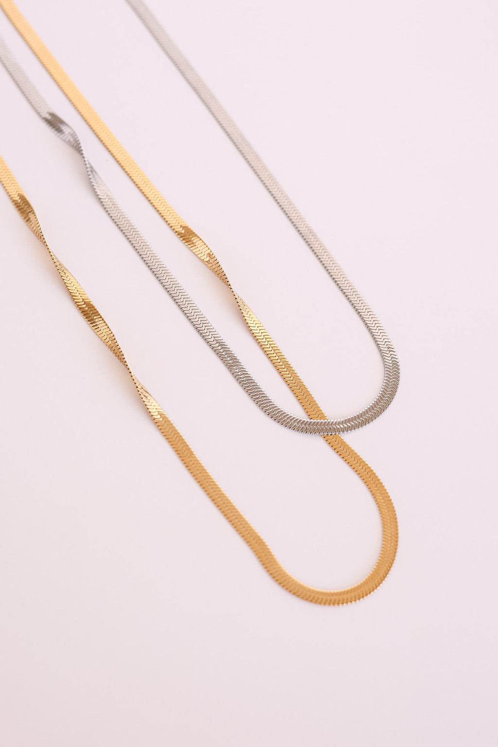Athens Herringbone Necklace