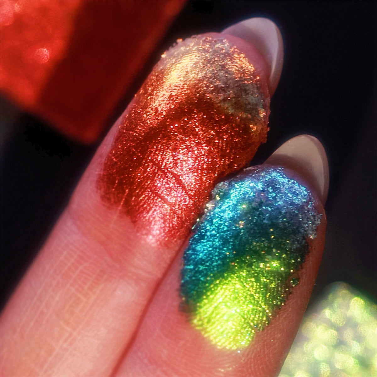 Festive Elegance Multichrome Split Pan Singles