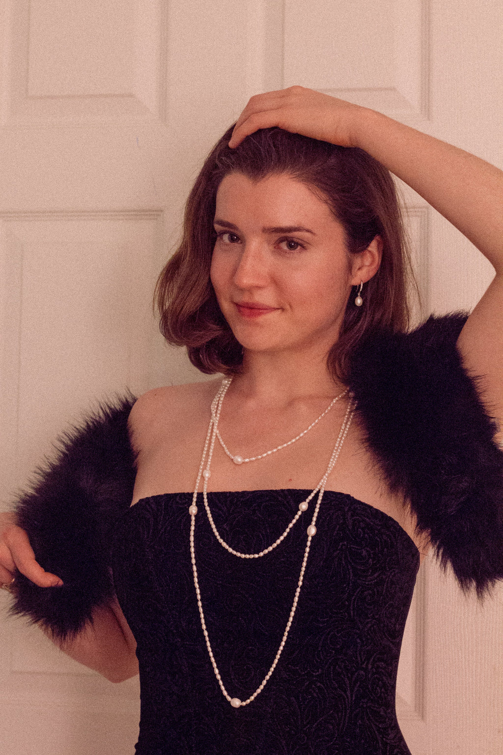 90" Freshwater Pearl Rope Necklace
