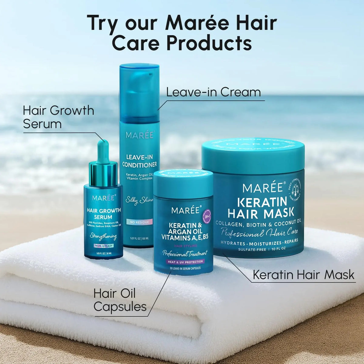 Maree Keratin Hair Oil Serum