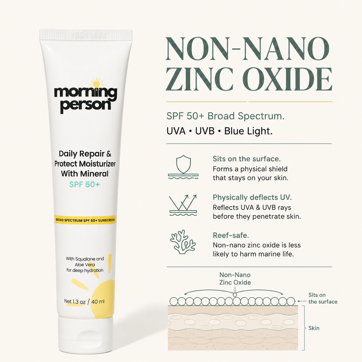 Daily Moisturizer with Mineral SPF 50+