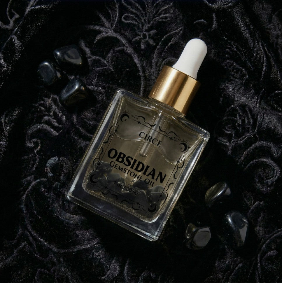 Circe Black Obsidian Shimmer Body Oil