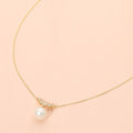 Dainty Freshwater Pearl Pendant Necklace