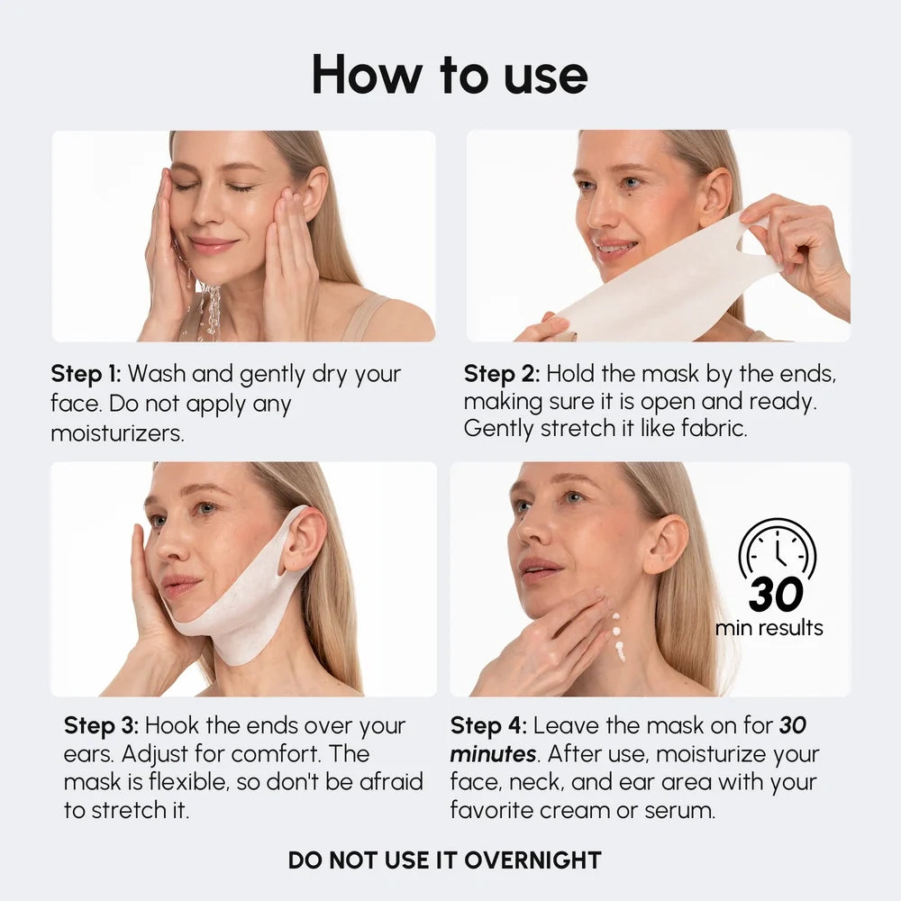 PDRN V-Line Lifting Mask, 10 Count