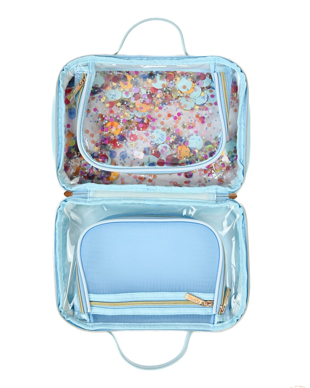 Confetti Travel Makeup Bag