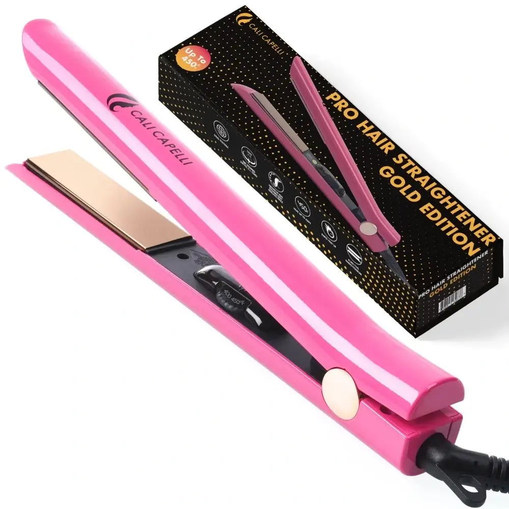 Pro-Series 1" Titanium Straightener, Pink
