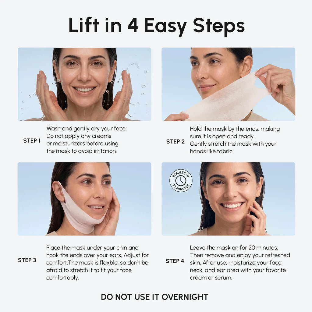 Retinol V-Line Lifting Mask, 10 Count