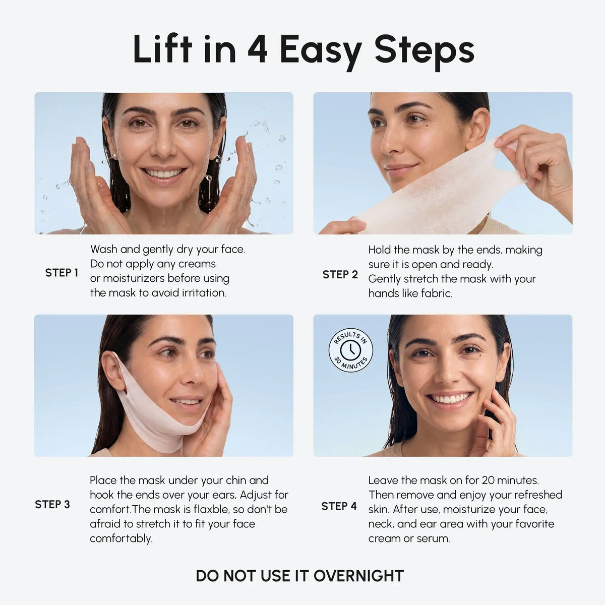 Retinol V-Line Lifting Mask, 10 Count