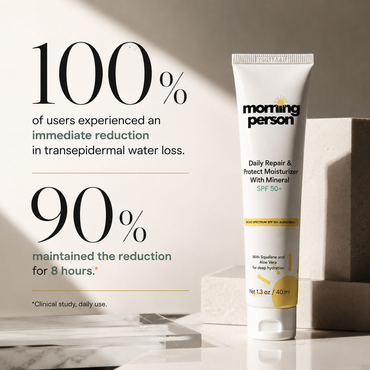 Daily Moisturizer with Mineral SPF 50+