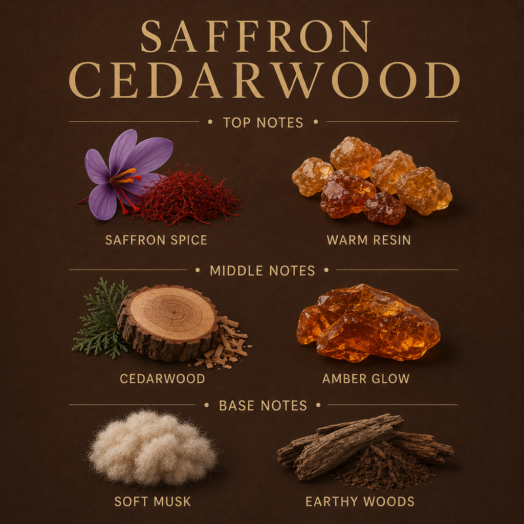 Saffron Cedarwood Cologne, 100 ml
