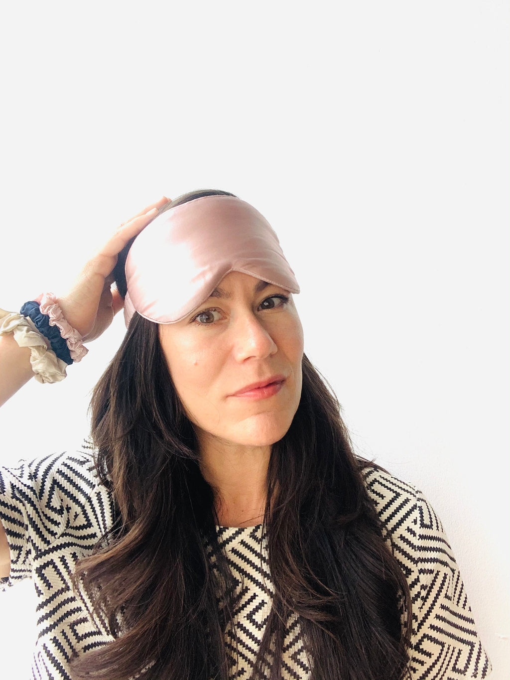 Mulberry Silk Sleep Mask, Ivory